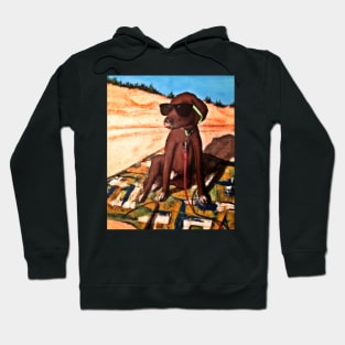 Mumford the Beach Dog Hoodie